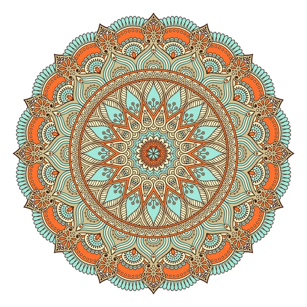 Vektör Hintli Mandala