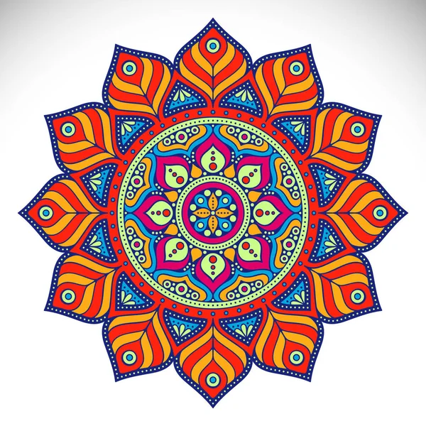 Vector indio Mandala — Vector de stock