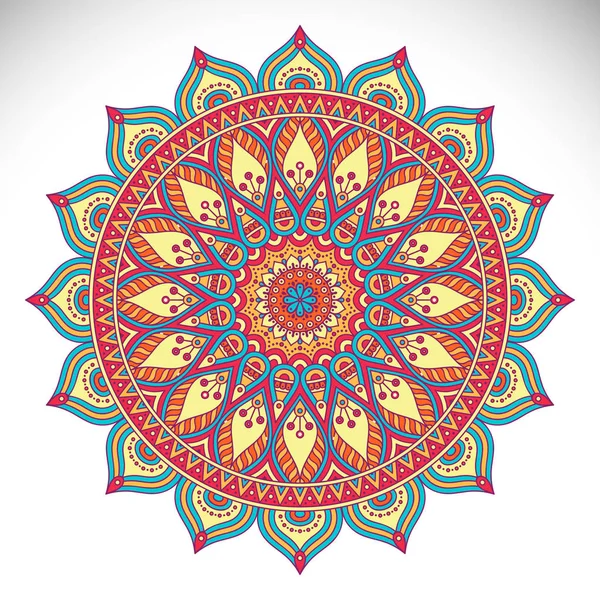 Vector indio Mandala — Archivo Imágenes Vectoriales