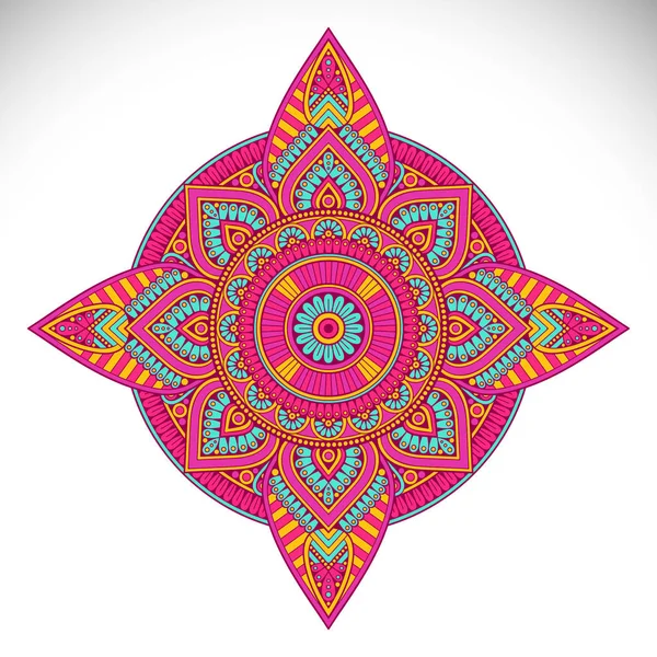 Vector indio Mandala — Archivo Imágenes Vectoriales