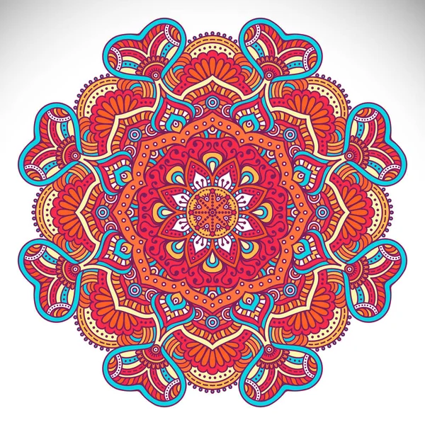 Mandala indiano vettoriale — Vettoriale Stock