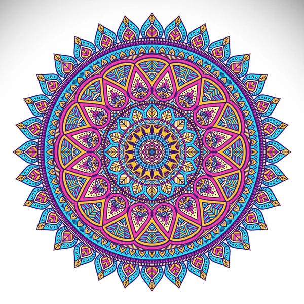 Mandala indien vecteur — Image vectorielle