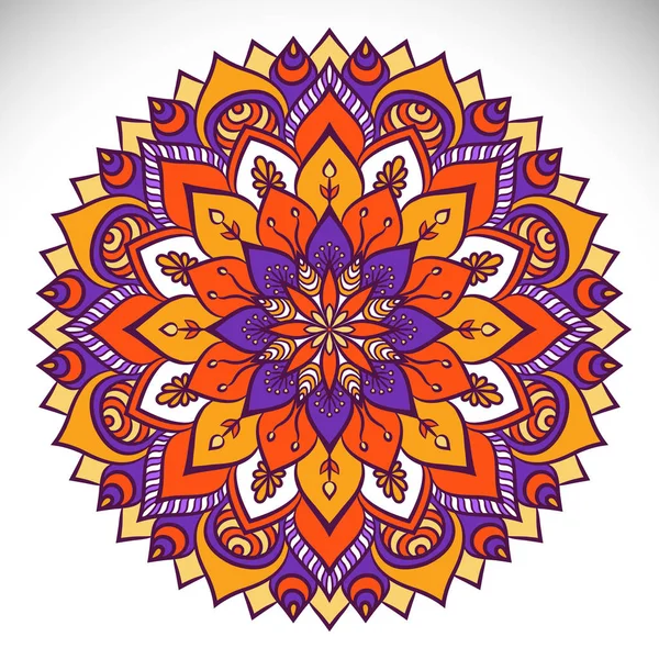 Vector indian Mandala — Stock Vector