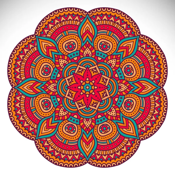 Wektor indyjski Mandala — Wektor stockowy