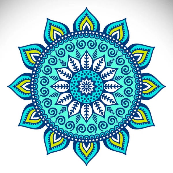 Mandala indien vecteur — Image vectorielle