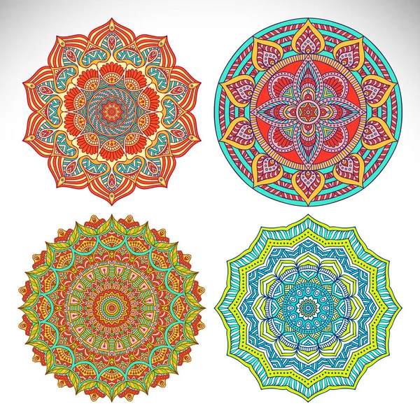 Vetor indiano Mandala — Vetor de Stock