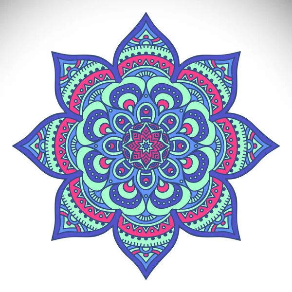 Vector indio Mandala — Vector de stock