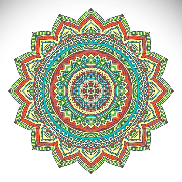 Vektorindian Mandala — Stock vektor