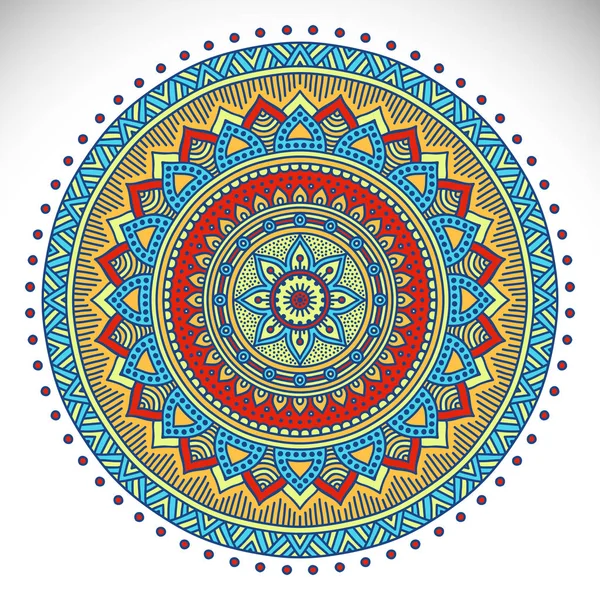 Vector indio Mandala — Archivo Imágenes Vectoriales