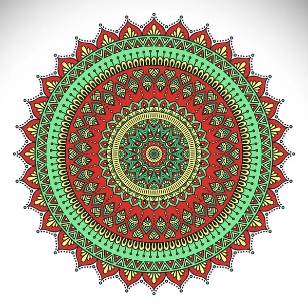 Vector indian Mandala — Vector de stoc