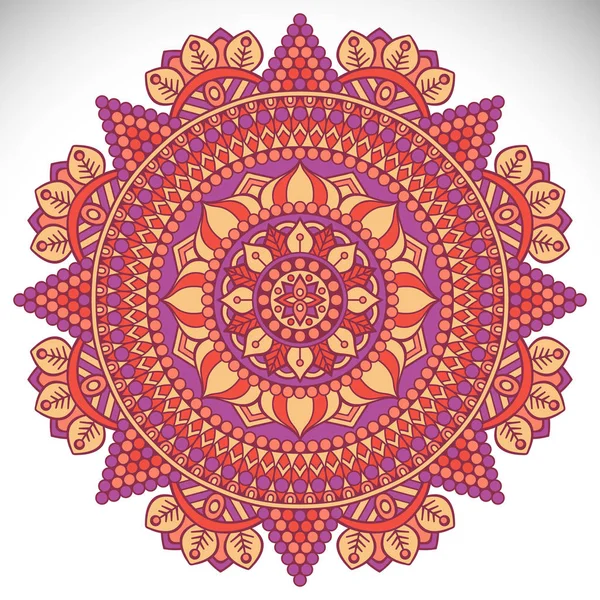 Vector indio Mandala — Archivo Imágenes Vectoriales