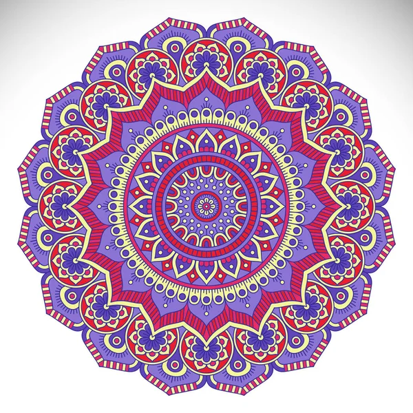 Wektor indyjski Mandala — Wektor stockowy