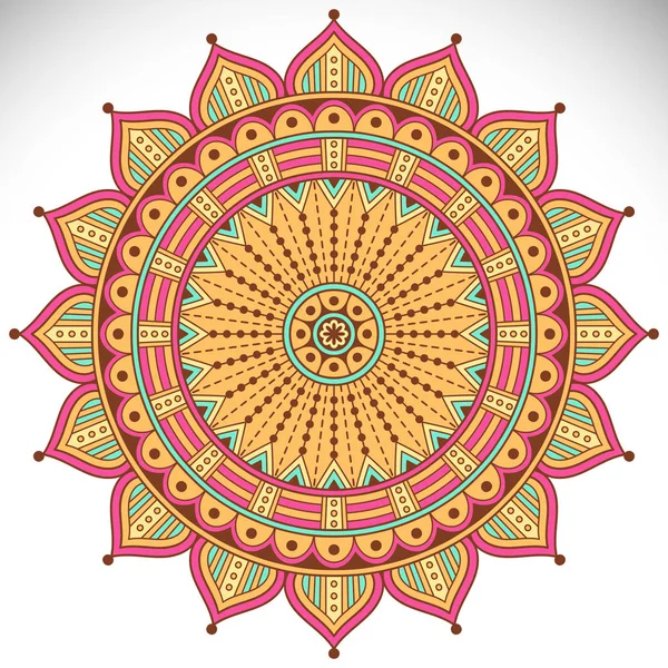 Vector indio Mandala — Archivo Imágenes Vectoriales