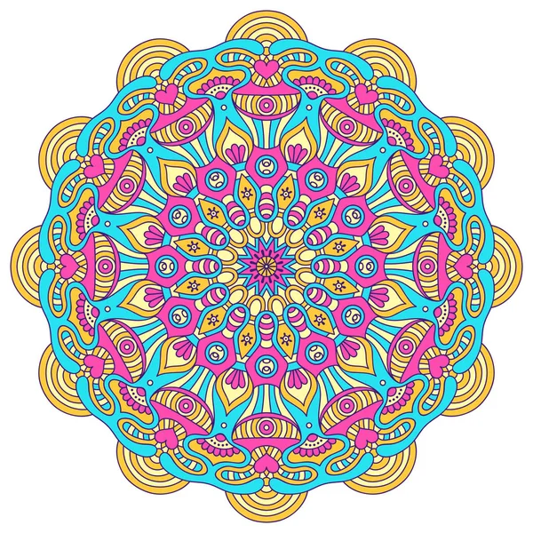 Vector indio Mandala — Vector de stock