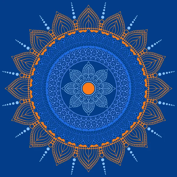 Mandala indien vecteur — Image vectorielle