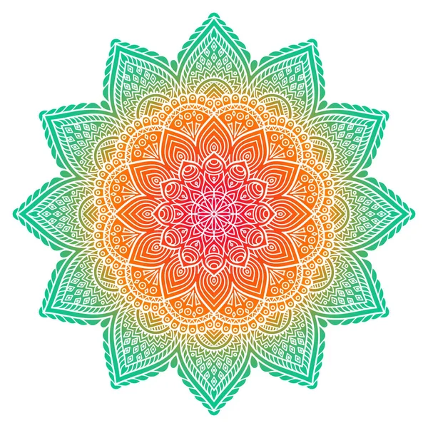 Διάνυσμα ινδικής Mandala — Διανυσματικό Αρχείο