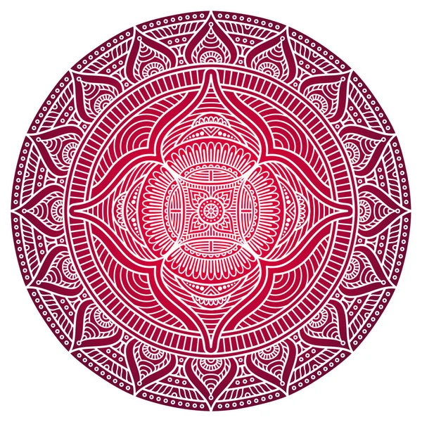 Vector indio Mandala — Vector de stock