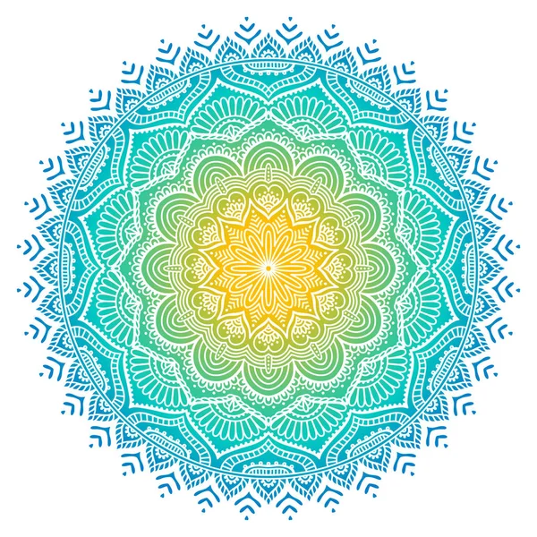 Vektör Hintli Mandala