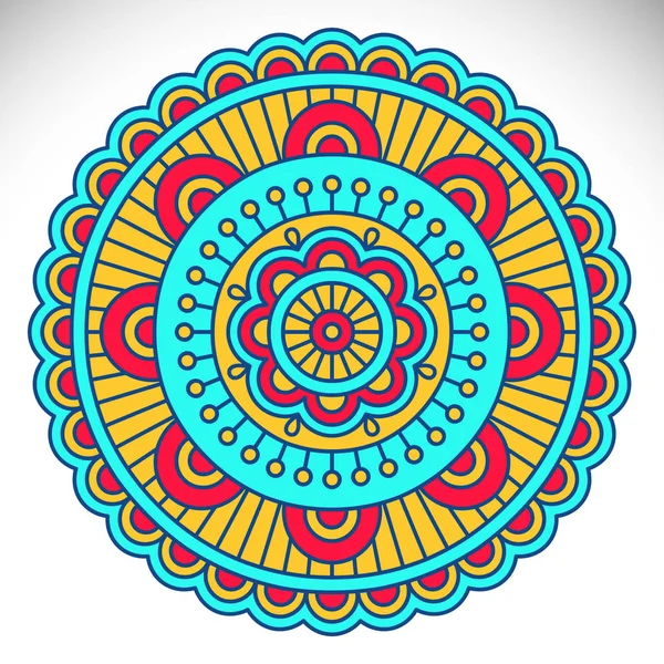 Vector indio Mandala — Archivo Imágenes Vectoriales