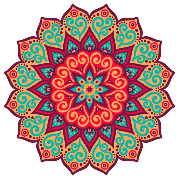 Mandala indiano vettoriale — Vettoriale Stock