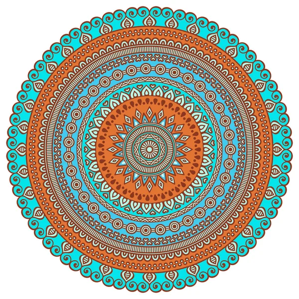 Vector indian Mandala — Stock Vector