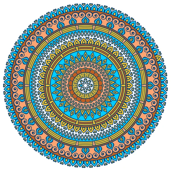 Vector indian Mandala — Stock Vector