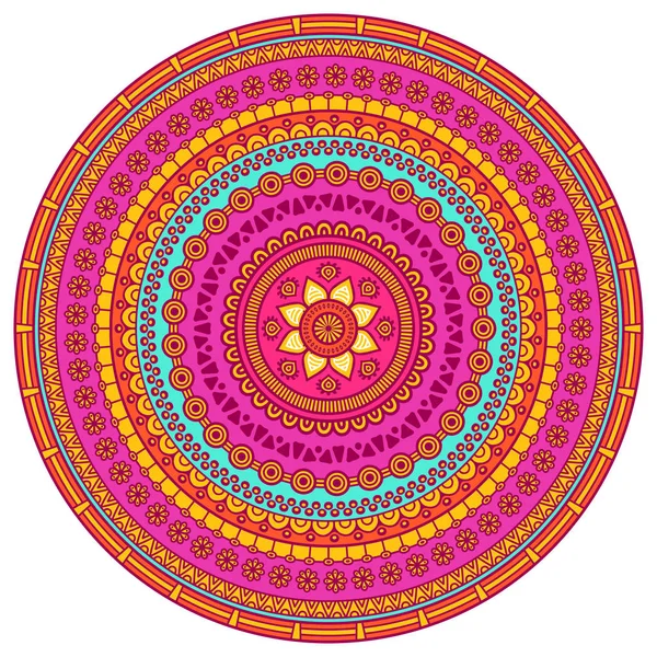 Vector indian Mandala — Stock Vector