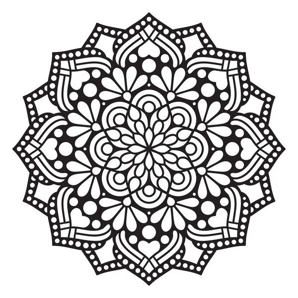 Vetor indiano Mandala — Vetor de Stock