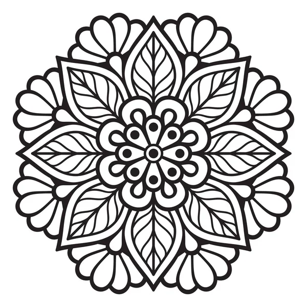 Vektorindian Mandala — Stock vektor