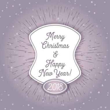 Noel tebrik kartı ve arkaplan