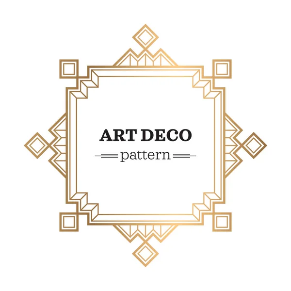 Gatsby art déco-bakgrund — Stock vektor