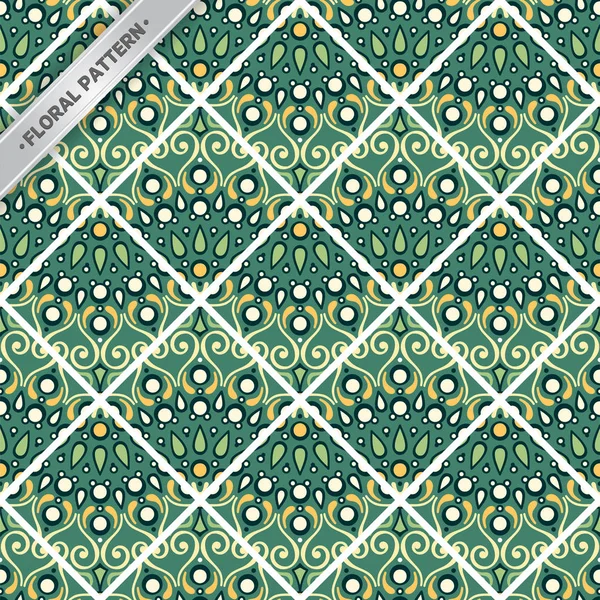 Seamless pattern tile — Stock Vector