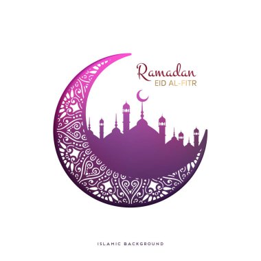 Ramadan vector background clipart
