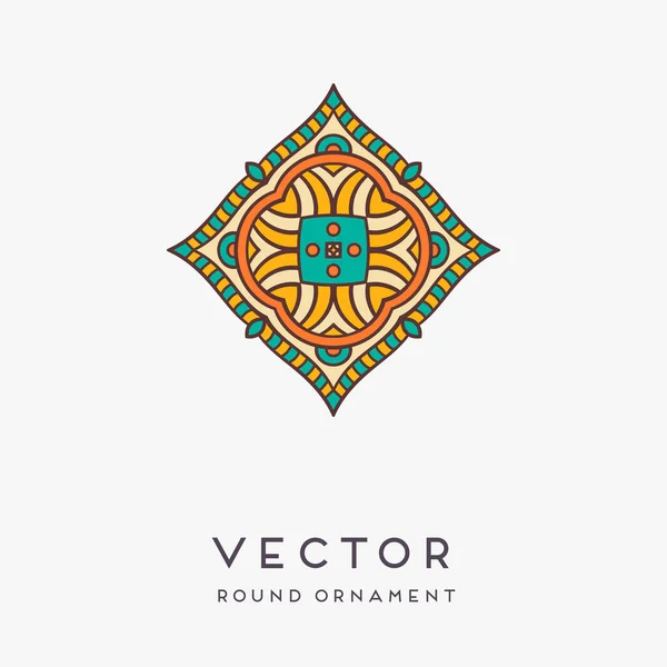 Vector indian Mandala — Vector de stoc