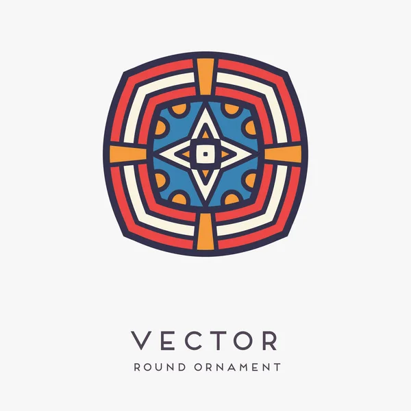 Vector indian Mandala — Vector de stoc