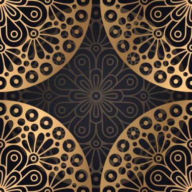 Lüks vektör deseni