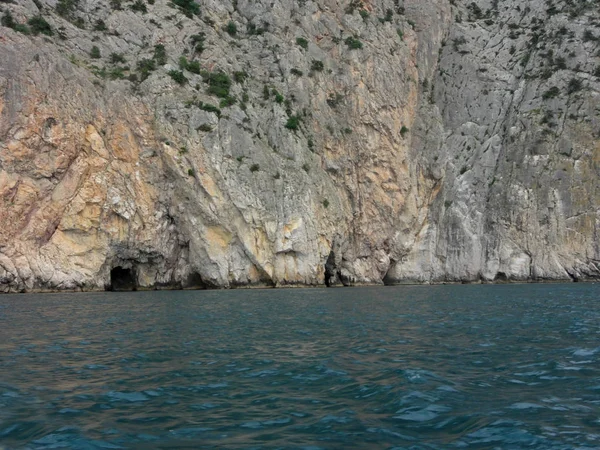 Mer Noire Côte Sud Crimée Excellent Endroit Pour Détente Avec — Photo