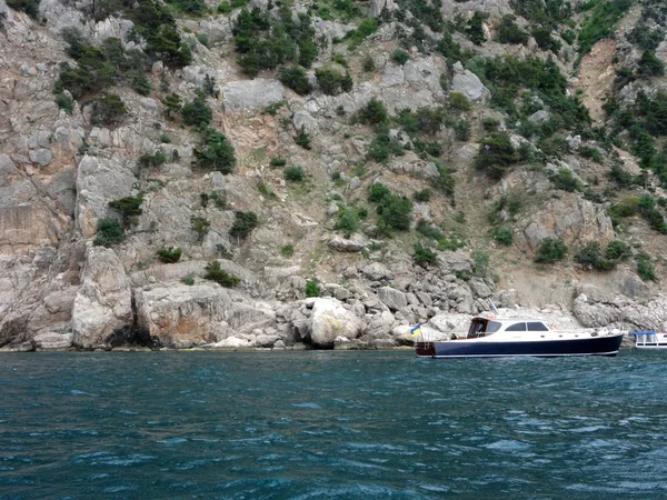Mer Noire Côte Sud Crimée Excellent Endroit Pour Détente Les — Photo