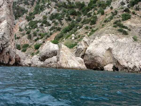 Mer Noire Côte Sud Crimée Excellent Endroit Pour Détente Les — Photo