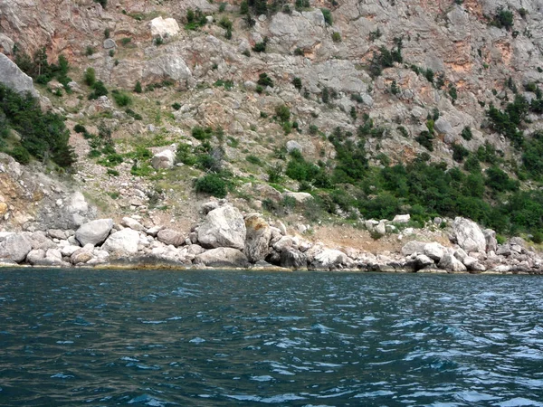 Mar Negro Costa Sul Crimeia Excelente Lugar Para Relaxamento Recreação — Fotografia de Stock