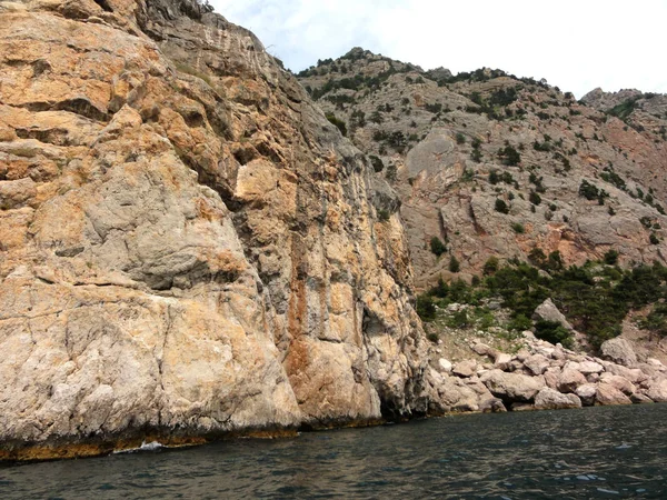 Mar Nero Costa Meridionale Del Crimea Luogo Eccellente Relax Ricreazione — Foto Stock