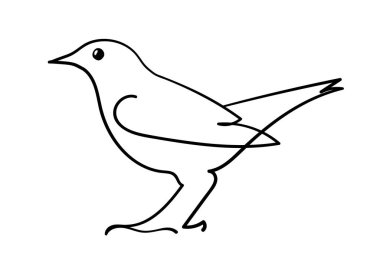    Bülbül kuşu bir satır