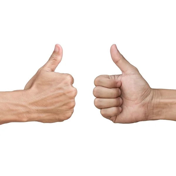 Знак "Большой палец" — стоковое фото