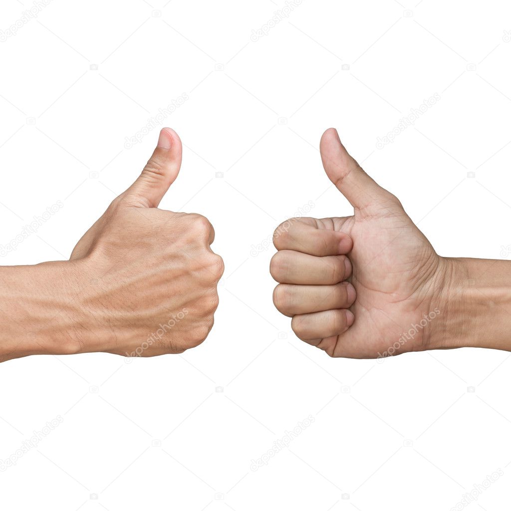 thumb up sign