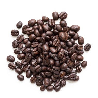 kavrulmuş kahve çekirdekleri.