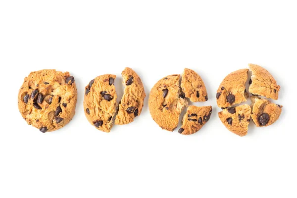 Homemade cookies on white background — Stock Photo, Image