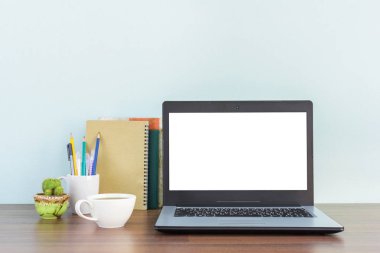 İşyeri Resepsiyon mockup işadamı veya kopya alanı ile öğrenci için