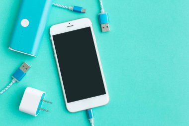 Usb ile şarj kabloları smartphone ve tablet en iyi görünümü için