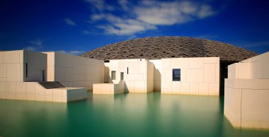 The Louvre art gallery in Abu Dhabi