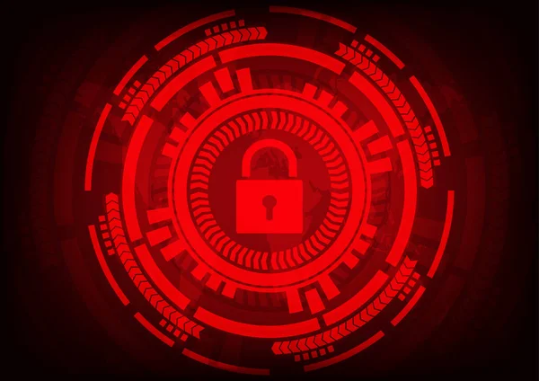 Abstract Malware Ransomware wannacry vírus arquivos criptografados com chave e engrenagem no fundo do mapa wolrd. Ilustração vetorial cibercrime e cibersegurança conceito . — Vetor de Stock